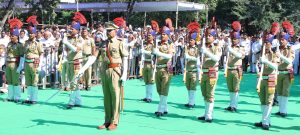 Former Lok Sabha Speaker Shivraj Patil Chakurkar was cremated with state honours.